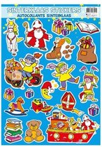 Verhaak Stickers Sinterklaas Papier 19 Stuks