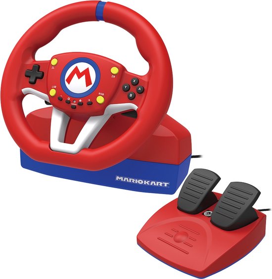 Hori Mario Kart Racestuur Pro Mini - Officieel Gelicenseerd - Nintendo Switch cadeau geven