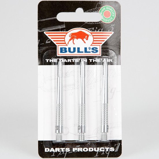 Bull's - Sharkskin Medium Shaft Silver van Bull's — afbeelding 2
