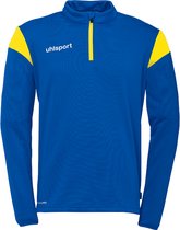 Uhlsport Squad 27 Ziptop Kinderen - Azuurblauw / Limoen | Maat: 140