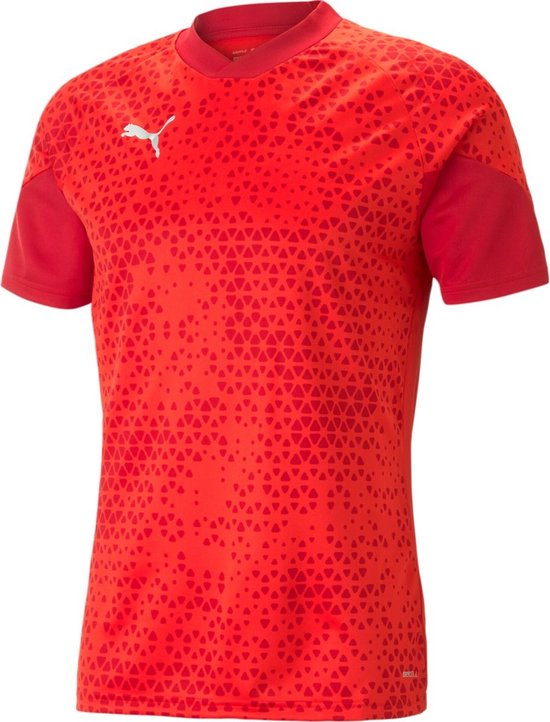 Puma Team Cup T-Shirt Heren - Rood | Maat: XL