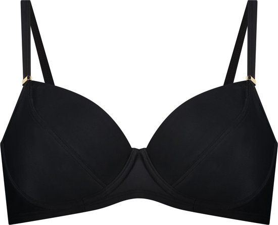 Foto: Hunkem ller dames badmode bikinitop luxe zwart maat f70