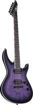 ESP LTD H3-1000 See Thru Purple Sunburst - Guitare électrique de style ST