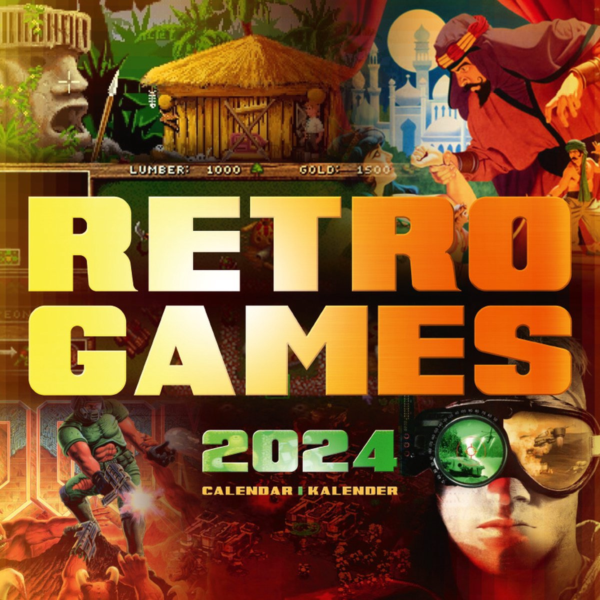 Retro Games Kalender 2024