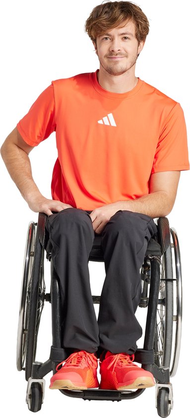 adidas Performance Adapt Workout T-shirt - Heren - Oranje- M