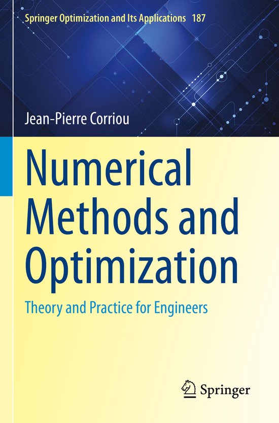 Springer Optimization and Its Applications187- Numerical Met ... - cover