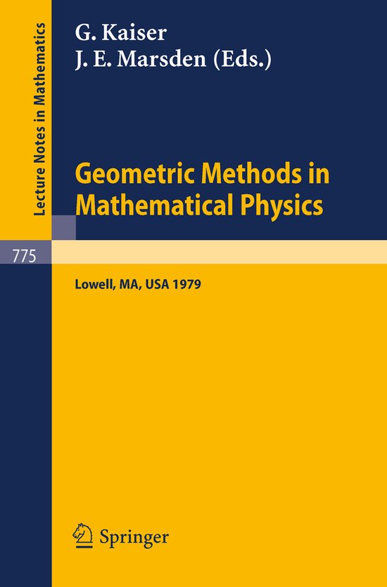 Geometric Methods in Mathematical Physics - cover