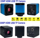 Efix - Microscoop - 38MP - HDMI - USB - Geen LCD-scherm - HD Stand Werkbank - Wit