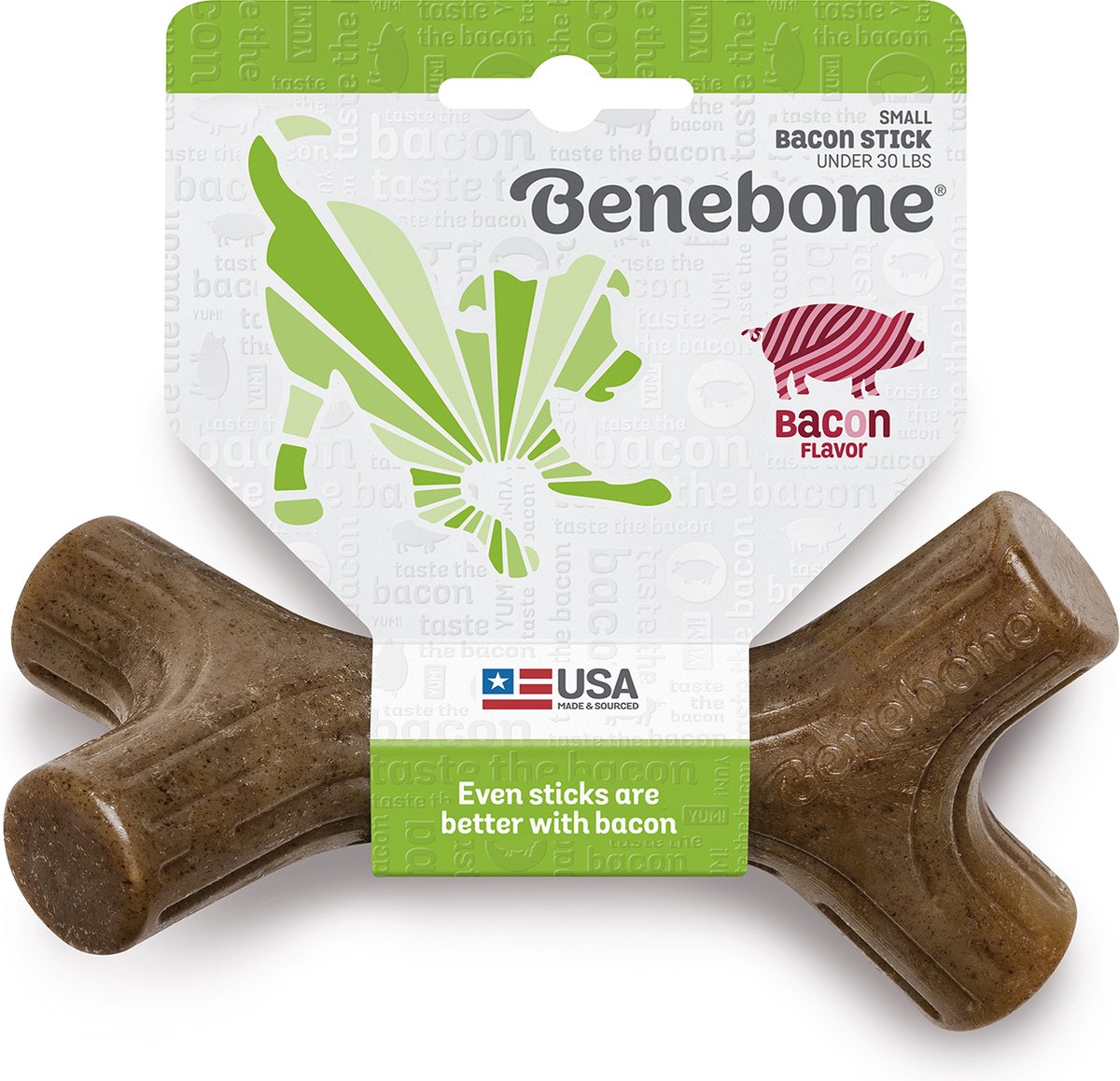 Benebone - Kauwartikelen - Ben Baconstick Bacon-s 811300 - 197353