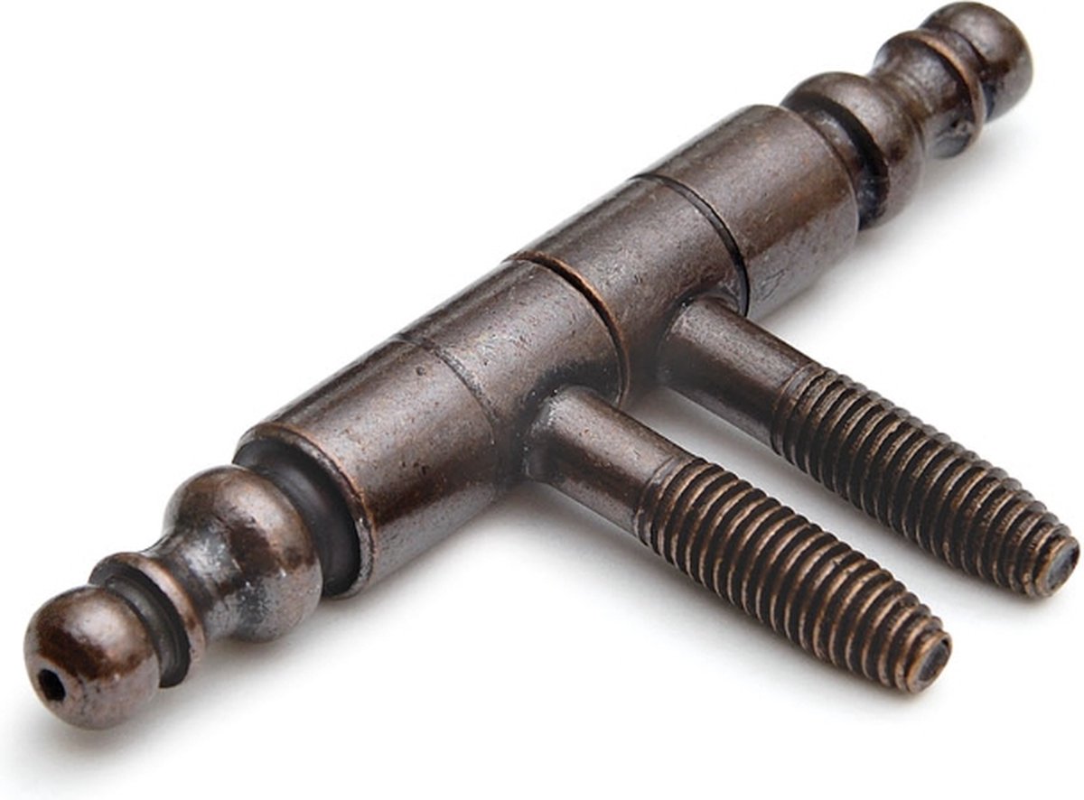 Meubel inboorpaumelle 11x80 mm vaaskop model verbronst