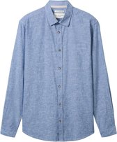 Tom Tailor Overhemd Katoenen Overhemd 1040141xx10 34922 Mannen Maat - XL