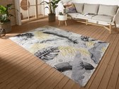 Flycarpets Flair Binnen & Buitenkleed Vloerkleed Gouden Bladeren - Multi - 80x165 cm