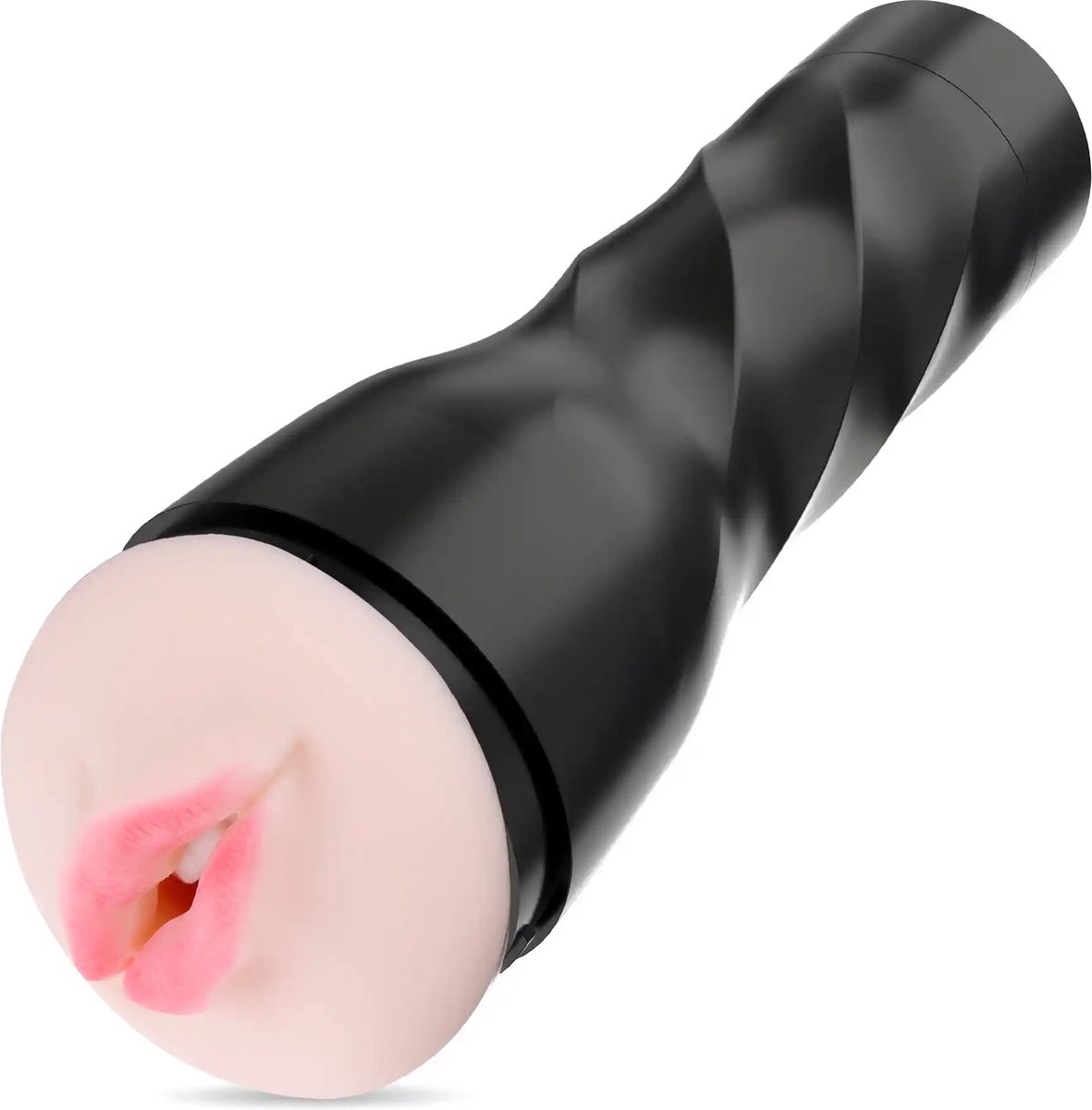 Hismith Vibrerende Pocket Mouth Masturbator – Mond Masturbator voor Mannen – KlicLok