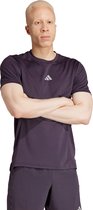 adidas Performance Designed for Training HIIT Workout HEAT.RDY T-shirt - Heren - Paars- XL