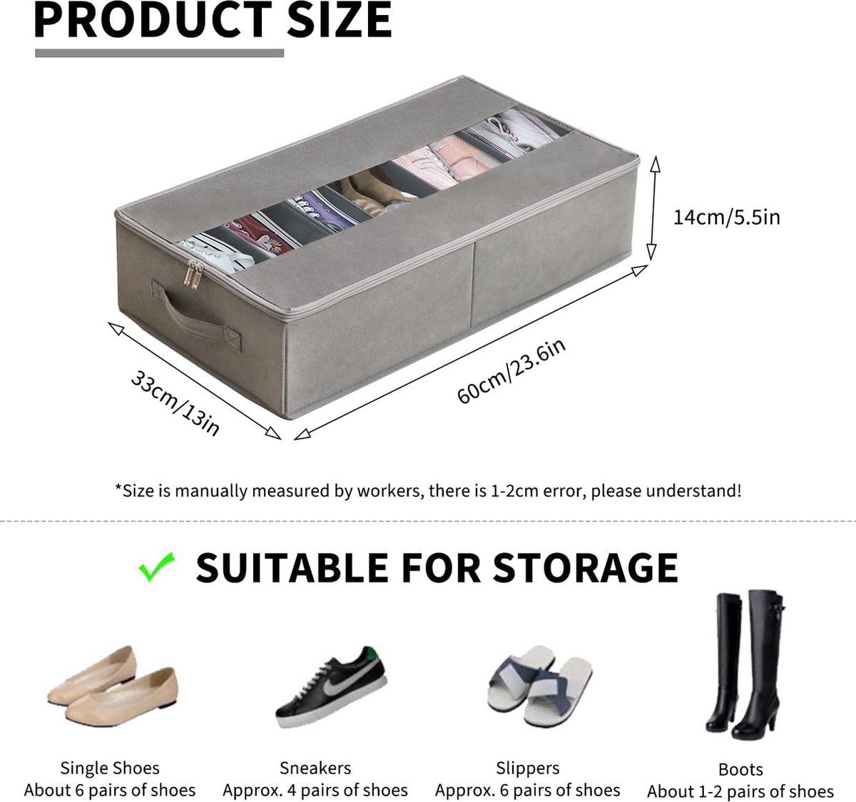 Opbergcontainers Voor Onder Het Bed met Wielen, Rollende Kledingorganizer Voor Onder Het Bed, 2 Stuks, Metalen Lade Voor Onder Het Bed, Voor Kleding, Schoenen, Boeken, Speelgoed