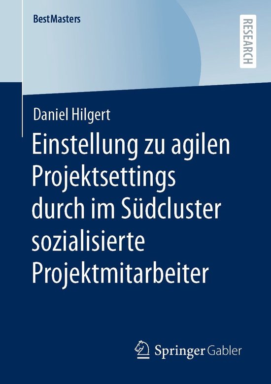 BestMasters - Einstellung zu agilen Projektsettings durch im ... - cover