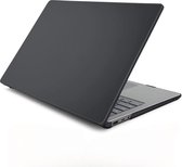 Laptophoes - Geschikt voor Microsoft Surface Laptop 5, 4 en 3 Hoes - Case - 13.5 inch - Model 1951 en 1868 met Metalen Toetsenbord - Matte Zwart