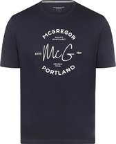 McGregor T-shirt T Shirt Portland Mm232 1101 02 2100 Navy Mannen Maat - L