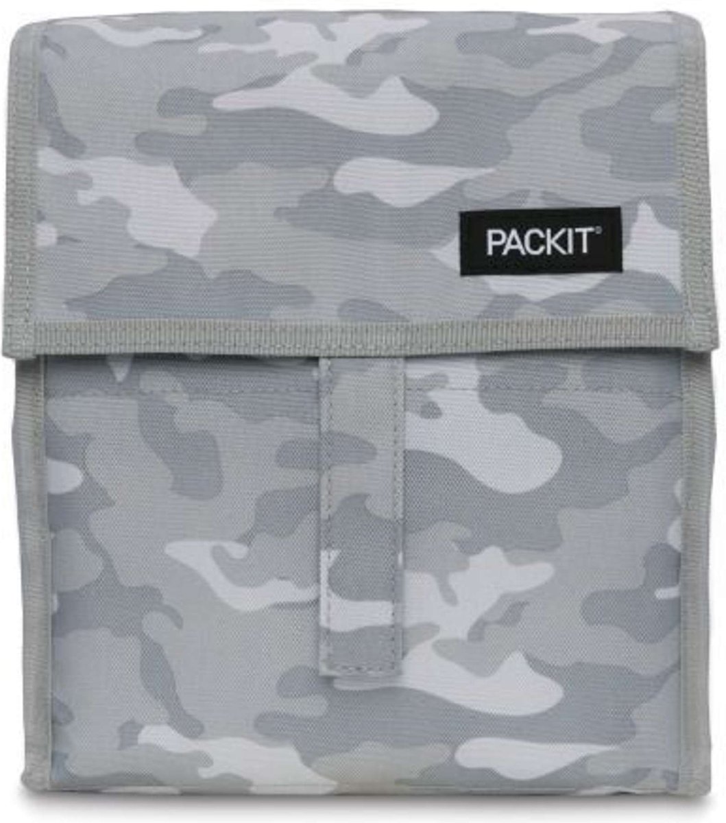 Pack It - Koeltas Lunch Arctic Camo - Polyester - Grijs -