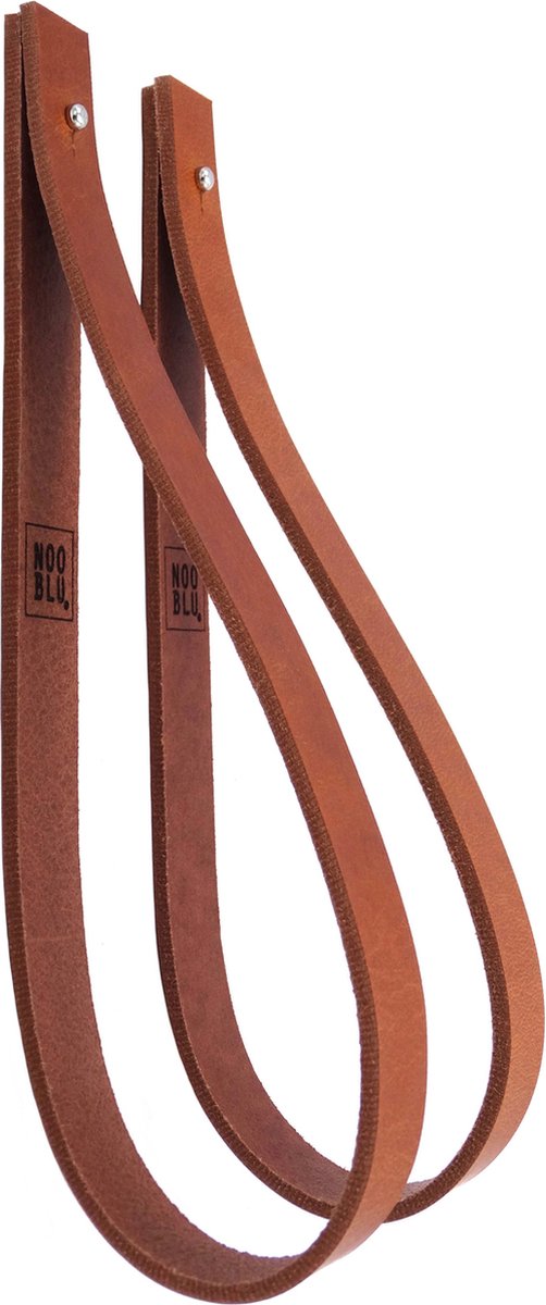 NOOBLU Ophanglus SLING 2,5 cm - Maat: S - 40 cm, Kleur: Cognac