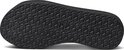 Zwarte Reef teenslipper zool met visgraatpatroon.