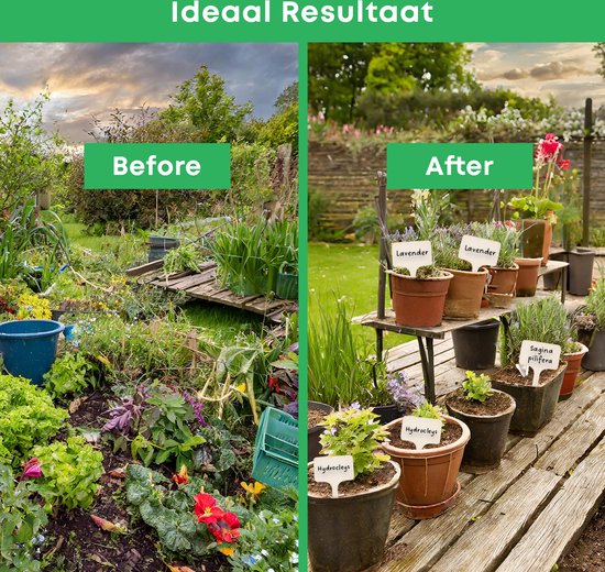 YUGN Étiquettes pour plantes 20 pièces - Bois - dont 1 stylo - Bouchons pour Plantes Étiquetage des plantes - Étiquetage des herbes - Étiquettes à coller Panneaux de potager - Astuce cadeau