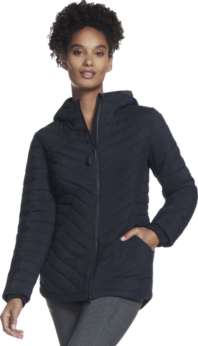 Skechers GO Shield Everyday ParkaJA5-BLK Vrouwen Jasje Zwart