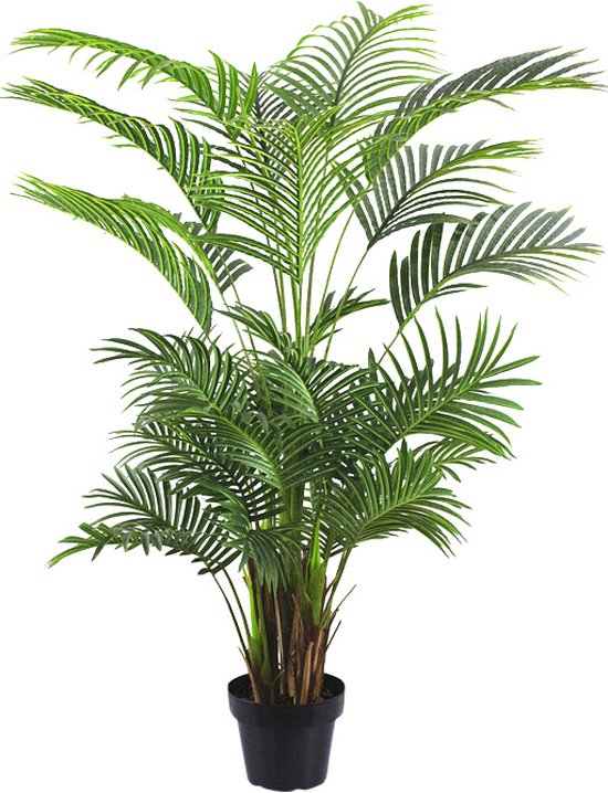 Kunst Arecapalm Panama | 130cm - Namaak arecapalm panama - Kunstplanten voor binnen - Kunstplant arecapalm panama