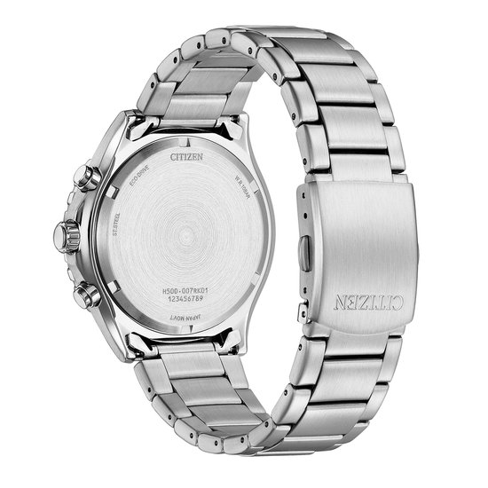 Citizen OF Sporty Aqua AT2568-82E Horloge - Staal - Zilverkleurig - Ø 43 mm