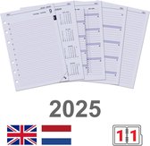 Kalpa 6201-25 A5 Planner Vulling 2025 NL EN