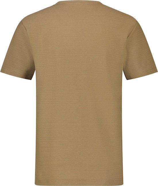 Lerros - Heren V-hals Shirt - 24531801 - 738 Desert Sand