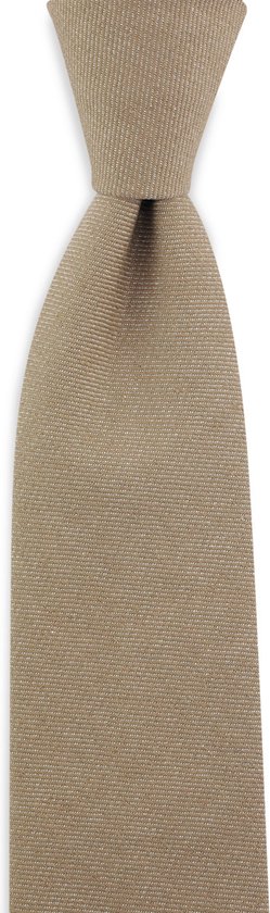 Sir Redman - WORK stropdas taupe denim - 55/45% katoen-polyester / Oeko-tex gecertificeerd