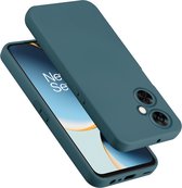 Cadorabo Hoesje geschikt voor OnePlus Nord CE 3 Lite 5G in LIQUID GROEN - Beschermhoes gemaakt van flexibel TPU silicone Case Cover