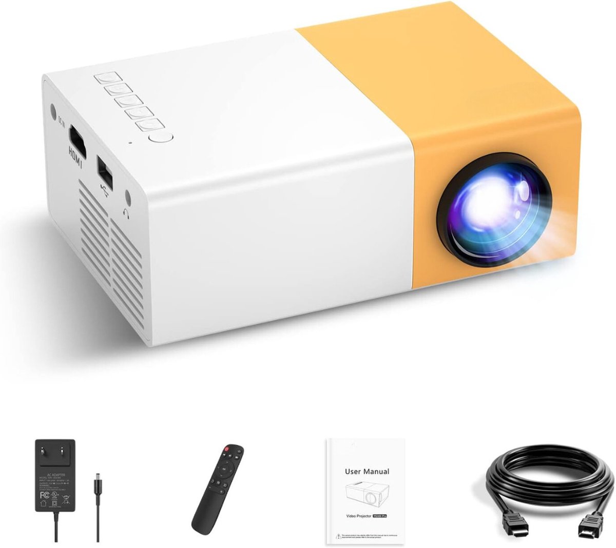 Projector - Mini Beamer - Full HD - USB - Draagbaar - Geschenk