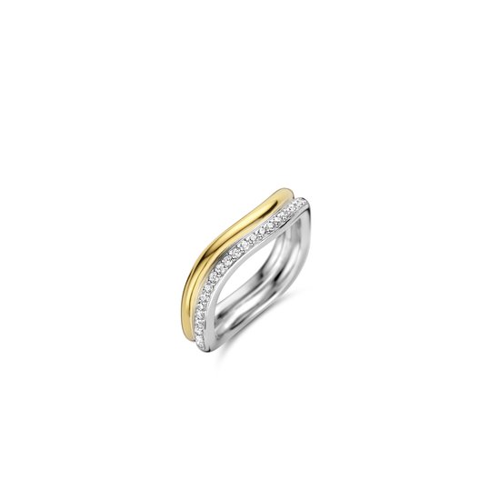 TI SENTO Ring 12262ZY - Zilveren dames ring - Maat 50