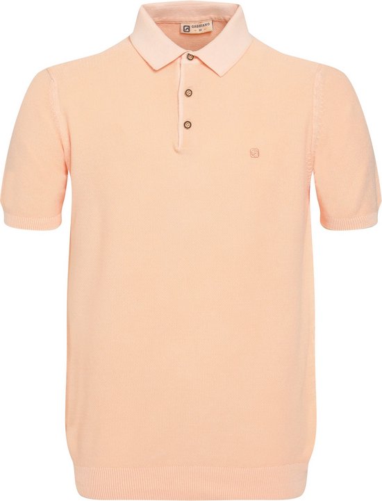 Gabbiano Poloshirt Knit Polo 234535 972 Soft Peach Mannen Maat - L