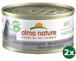Almo nature cat tonijn/sardines kattenvoer 48x 24x70 gr