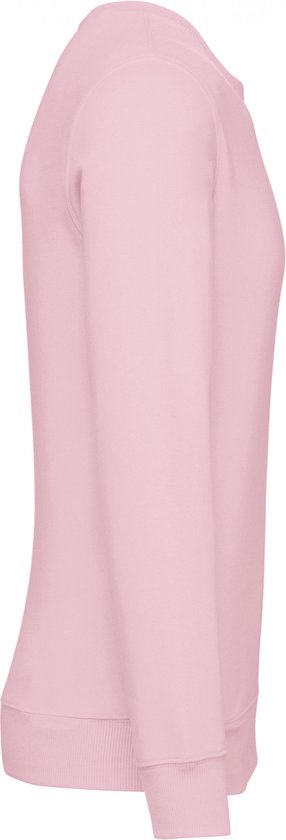 Sweatshirt Unisexe 4XL Kariban Col rond Manche longue Pink pâle 50% Katoen, 50% Polyester