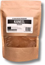 De Biologische Kruidenier Kaneel Ceylon - 300gr - Biologisch - fijn gemalen poeder - navulling - hersluitbare zak