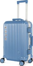 A To Z Traveller Aliframe - Handbagage 54cm - Luxe Aluminium - 36L - Licht blauw - TSA Slot
