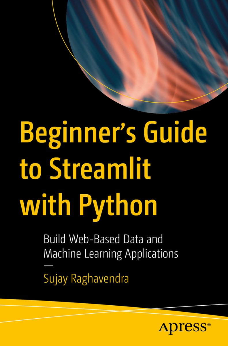 Omslag van Beginner's Guide to Streamlit with Python