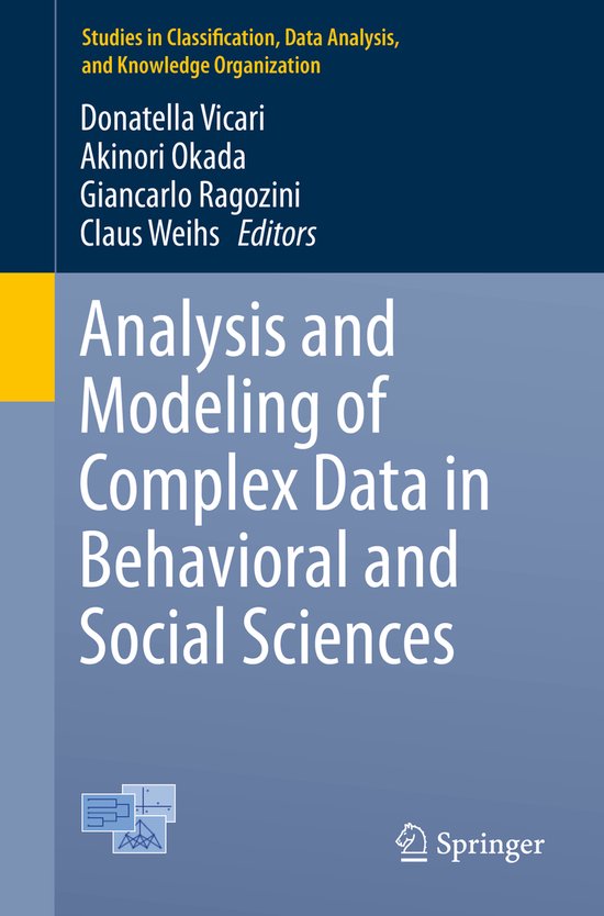 Analysis and Modeling of Complex Data in Behavioral and Soci ... - cover