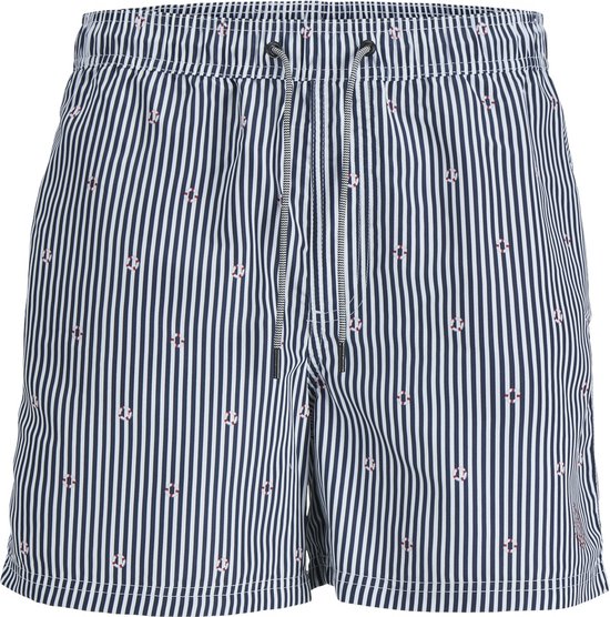 Jack & Jones Pantalon Jpstfiji Jjswim Small Stripes Ly Sn 12253240 Navy Blazer Taille Homme - XL