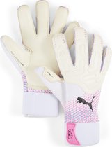 Puma Future Pro SGC White Pink Keepershandschoenen - Maat 8.5