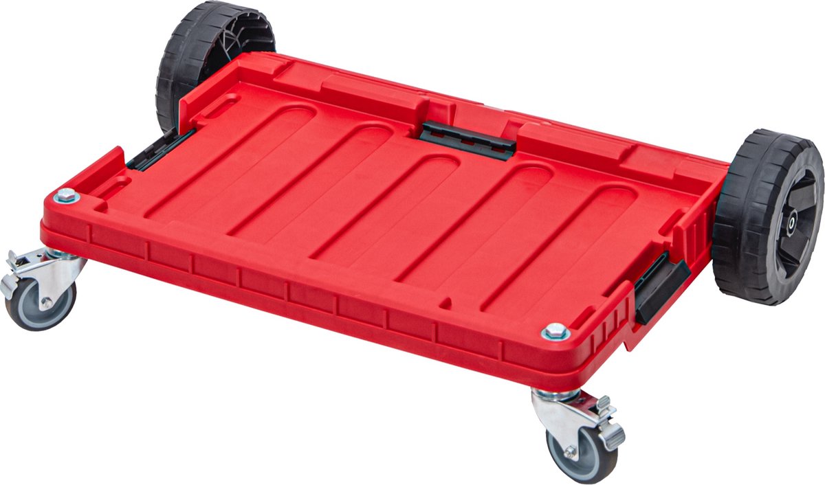 Qbrick System one transport platform red ultra hd transportroller rolplank 745 x 510 x 180 mm