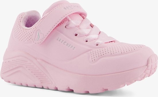Skechers Uno Lite roze meisjes sneakers - Maat 33 - Extra comfort - Memory Foam