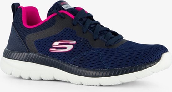 Skechers Bountiful Quick Path dames sneakers - Blauw - Extra comfort - Memory Foam - Maat 39