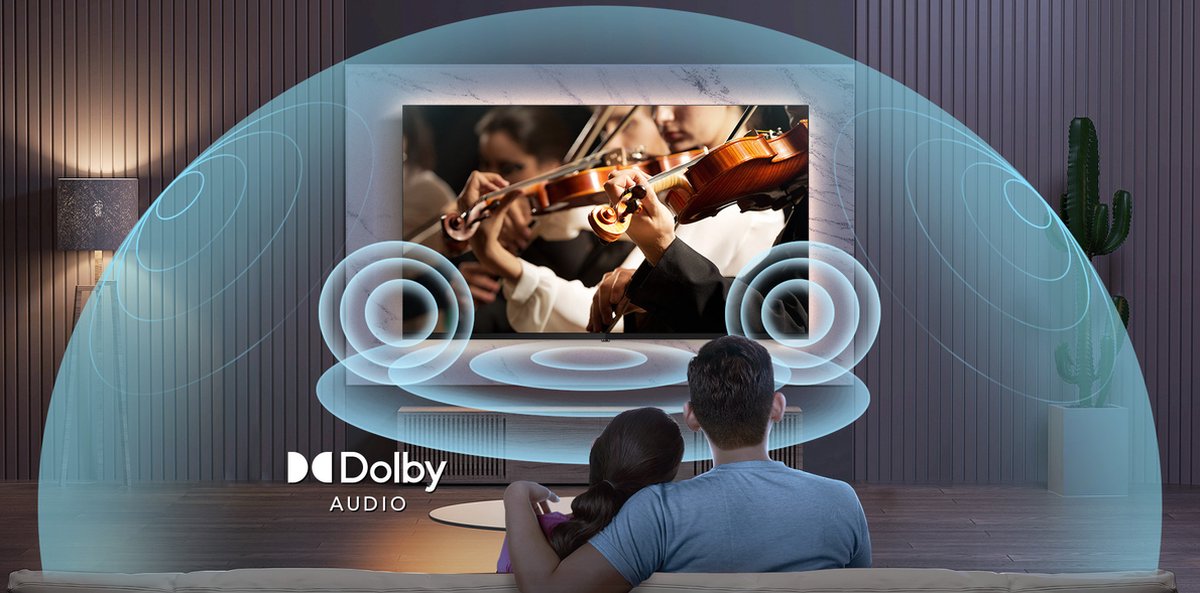 Google Smart TV | TeeView 43 inch QLED TV, 4K Ultra HD Google TV | 3xHDMI 2x USB | Ci+ | Triple Tuner DVB-T/T2/S/S2/C | Frameless Design | in Eindhoven geassembleerd | TV43QQG-EU thumbnail 7