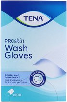TENA Proskin Wash Glove, 200 stuks . Voordeelbundel met 2 verpakkingen