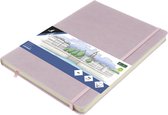 Kangaro schetsboek - A4 - violet - PU hardcover - met elastiek en lint - K-861243